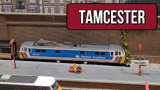 Tamcester  WCML N Gauge Layout  Great Electric Train Show 2023 [upl. by Hamitaf]