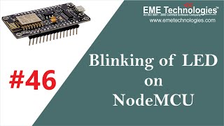 How to Blink LED on NodeMCU using Micropython [upl. by Aneeram416]