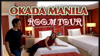 HOTEL ROOM TOUR OkadaManila  nancydichannel [upl. by Arihat]