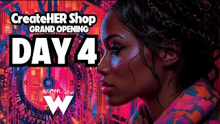 Day 4  CreateHER Shop Launch Week [upl. by Nitsew]