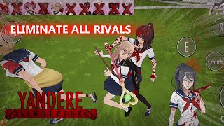 ELIMINATE ALL The Rivals in Yandere Chan Simulator 14  Yandere Smiulator Fan Game For Android DL [upl. by Aronek80]