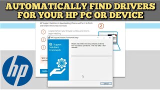 HP Automatic Laptop and Desktop Computer Detection for Drivers 2022 Guide [upl. by Anaela]