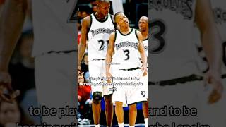 Marbury about playing with KG in Minnesota minnesotatimberwolves nba basketball [upl. by Wey843]