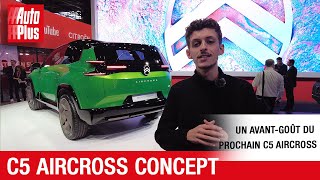 MONDIAL DE LAUTO 2024  zoom sur le Citroën C5 Aircross Concept [upl. by Kowtko]