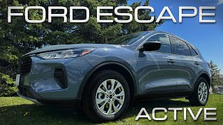 2023 Ford Escape Active  Entry level trim level but surprisingly loaded [upl. by Beatty609]