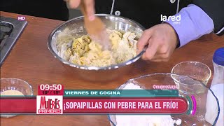 Receta de sopaipillas con pebre para pasar el frío [upl. by Cho677]