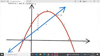 NOVEMBER 2024 MATHEMATICS PAPER 1  Parabola amp Str Line Vertical distance Turning Point GRADE 12 [upl. by Brigida]