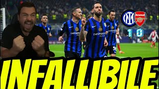 Vittoria da squadraInter  Arsenal Live Reaction [upl. by Oicnanev824]