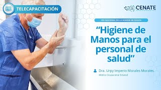 Higiene de Manos para el personal de salud [upl. by Zedekiah]