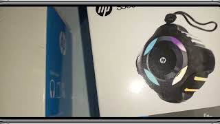 HP H100 Neckband EarbudsHeadphones H300 OneYear Limited WarrantyHP H100 Neckband Earbuds Unboxing [upl. by Sansen]