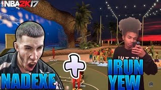 NBA 2K17 Playing With NaDeXe  Streaking With NaDeXe In MyPark [upl. by Roleat92]