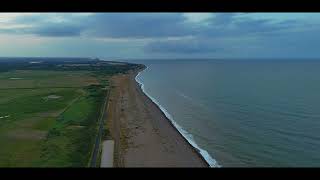 DJI Mini 4 Pro Flight  Aldeburgh Suffolk Sunset July 2024 [upl. by Reffineg]