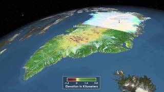 Greenland Ice Sheet Changing [upl. by Einhpad]