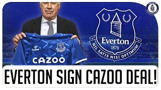 Everton Announce Cazoo Deal [upl. by Procter]