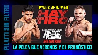 Vaquero Navarrete vs Denys Berinchyk Previa pelea que veremos y pronóstico oficial [upl. by Eatnhoj862]