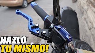 Tutorial para Reemplazar Manijas de Moto [upl. by Semele]