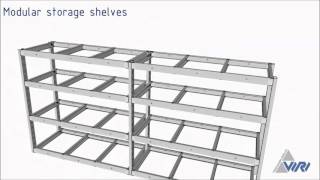 Modular shelving solution for storage systems [upl. by Zinn]