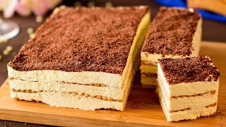 Gâteau sans cuisson prêt en seulement 10 minutes  Simple mais très savoureux  SavoureuxTV [upl. by Kerr]