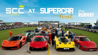 SCC at Supercar Fest The Runway  Our Highlights  Supercars Hypercars Launches [upl. by Danziger181]