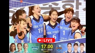 🔴LIVE GS Caltex Seoul KIXX VS Hwaseong IBK Altos Women KOREAN VLEAGUE 20242025 [upl. by Galateah]