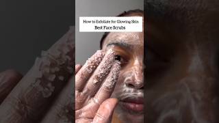 How to exfoliate your face at home💯Best face scrub✨skincare korean shorts shortsfeed ytshorts [upl. by Novek]