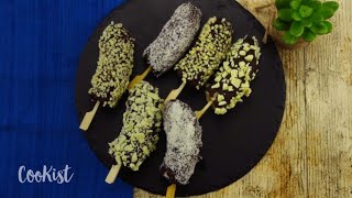 Banana popsicles this recipe will be a winner for summertime treats [upl. by Ecnarrat]