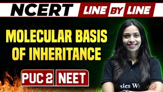 MOLECULAR BASIS OF INHERITANCE  NCERT Line By Line  Botany  PUC 2  NEET [upl. by Flavia]