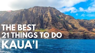 21 Things to Do Around Kauai Hawaii  Two residents share their favorite things to do on Kauai [upl. by Nikos]