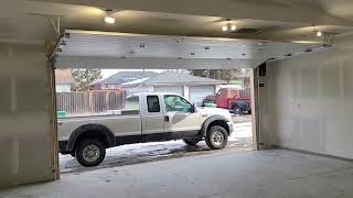 Liftmaster 8500 Sidemount Operator on a 18x8 Garage Door [upl. by Sinnod]