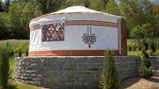 Majestic luxury yurt [upl. by Ainesey274]