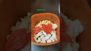 Protein Rich Tofu Salad shorts saladrecipe salad youtubeshorts easyrecipes [upl. by Leiria]