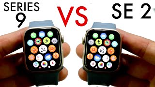 Apple Watch Series 9 Vs Apple Watch SE 2 Comparison Review [upl. by Tammy]