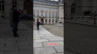 Belgium king 👑 Belçika kraliyet sarayıking bruxelles belgium [upl. by Lonyer]