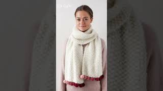 UN muffler design winter for girls2024🥰🧣🧤🧦 [upl. by Walli]