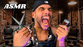 FAST amp AGGRESSIVE HAIRCUT ASMR [upl. by Eugatnom]