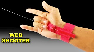 Easy SpiderMan Web Shooter  DIY Web Shooter With Paper And Spring [upl. by Richmound299]