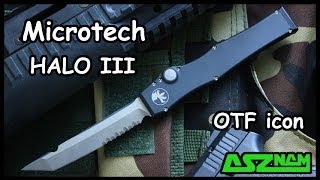 Обзор ножа Microtech HALO 3 [upl. by Rodl528]