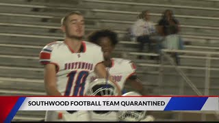 Southwood football team quarantined for 14 days [upl. by Chuipek]