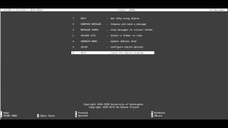 Alpine  CLI Linux Email Client [upl. by Strong619]
