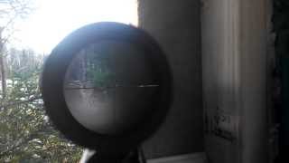 Nikon Monarch BDC reticle scope SUN SHADE IS AWESOME [upl. by Aguste]