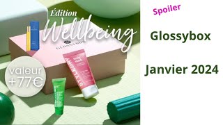 Spoiler glossybox janvier 2024 [upl. by Cassella]