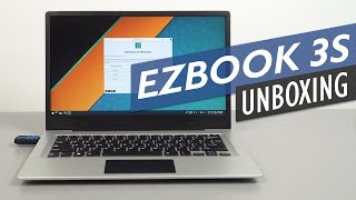 Jumper EZBook 3S Unboxing And HandsOn Review [upl. by Genovera]