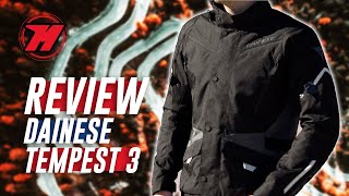 Review chaqueta DAINESE TEMPEST 3 DDRY touring para TODO EL AÑO 🌧️☀️ [upl. by Ardy]