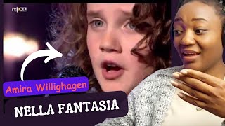 Amira Willighagen  live in concert  Nella Fantasia reaction [upl. by Kimball]