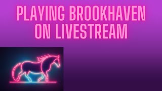 livestreaming brookhaven roblox [upl. by Hsevahb]