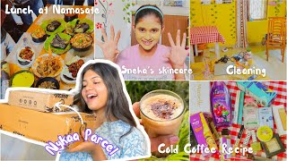 Weekly Vlog Room Cleaning🧹💁🏻‍♀️ unboxing nykaa parcel📦 lunch at namaste baripada 🍛 amp much more [upl. by Sanjay]