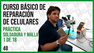 48 CURSO DE REPARACION DE CELULARES Qué insumos necesito para comenzar a a soldar en placas 🔬📱👌 [upl. by Averat]