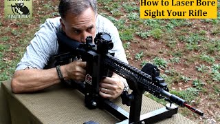 How to Laser Bore Sight a Rifle [upl. by Baer]