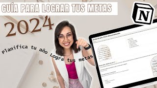 El MÉTODO que hará tus METAS REALIDAD 💫 NOTION Template  Manifestación Vision Board Intenciones [upl. by Newhall293]