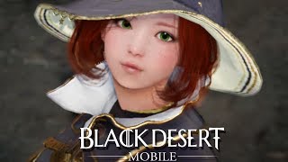 Black Desert Mobile Ogre Boss Battle and Selfie Camera Mode With Emotes [upl. by Irod]